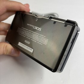 Nintendo 3DS Handheld Video Game Console Black CTR-001 (USA) W Charger US Model
