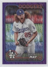 2024 Topps Series 2 Purple Foil 165/799 Dustin May #683 e9p
