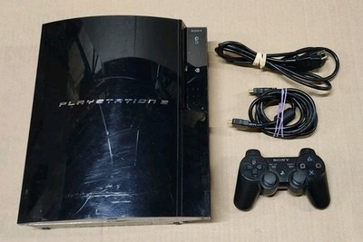 Sony PlayStation 3 Launch Edition 20GB Black Console for sale