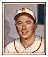 1950 BOWMAN #249 SNUFFY STIRNWEISS BROWNS EX+/EX-MT NO COPYRIGHT 488992