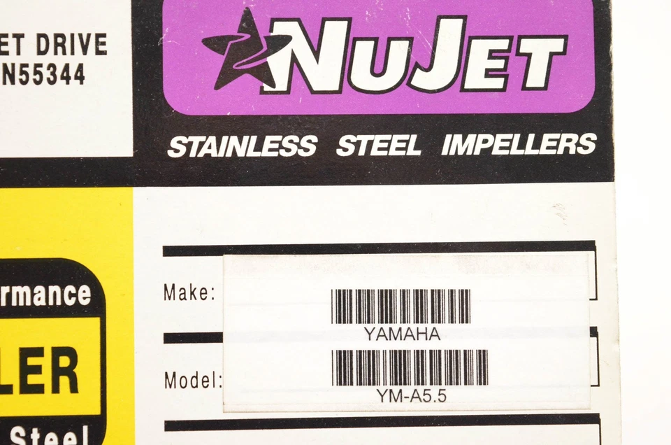 NuJet YM-A5.5, YM-A55, 1210390204 Destroyer Impeller NOS - Image 4 of 4
