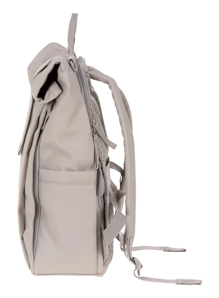 Lässig GRE Rolltop Up Backpack Wickeltasche Rucksack Taupe taupe - Bild 3 von 4