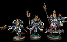 Exalted Sorcerers Thousand Sons Warhammer 40K Army pro painted Miniature model