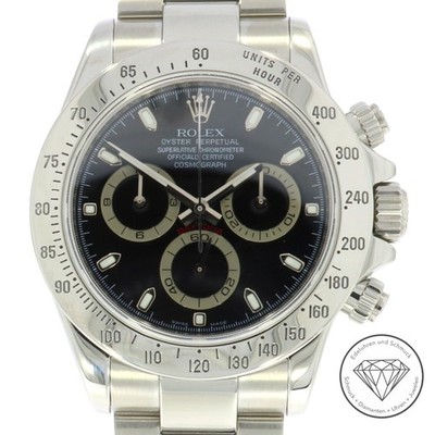 Rolex Cosmograph Daytona 16520 Chronograph Automatik Stahl Uhr 40 mm xxyy
