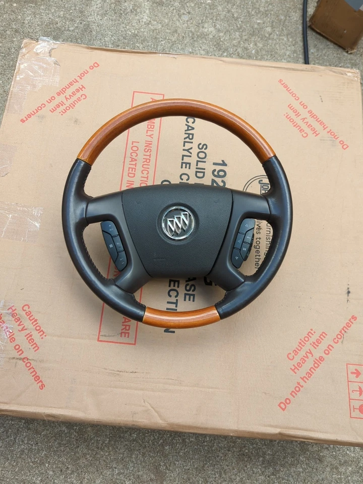 2008 08 BUICK ENCLAVE STEERING WHEEL AUDIO & CRUISE CONTROL SWITCH 25807099 OEM - Image 2 of 4