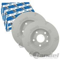 2X Jurid Bremsscheiben Hinten 264Mm Voll Passend FÜR Opel AMPERA-E Astra |
