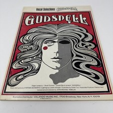 Godspell Vocal Selections 1971 Music and Lyrics Songbook Vintage 1971