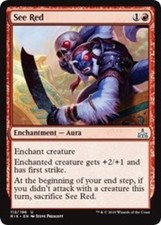 x4 See Red - Rivals of Ixalan - NM - MTG