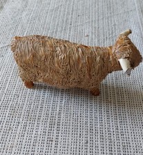 Vintage Rare Spaghetti Highland Bull Castle Wynd / Yare? Studio Pottery -113