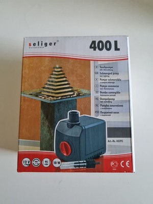 Seliger Tauchpumpe 400L mit Beleuchtung  Neu original verpackt
