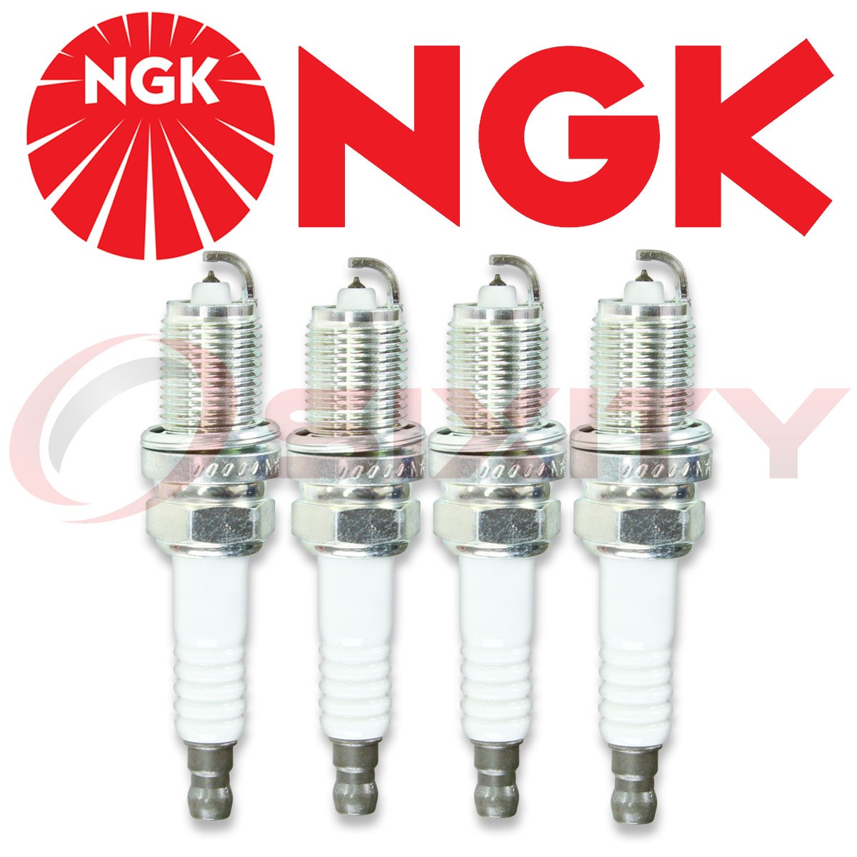 NGK 4589 X 4 Laser Iridium Resistor Performance Power Spark Plugs IFR6T11 # 4589