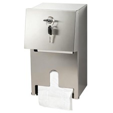 Commercial Double Rolls Toilet Paper Dispenser Holder,Heavy Duty Stainless Steel