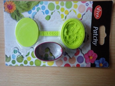 Viva Decor - Patchy - Silikonform Gemme - ca. 4 cm -Modellierform Confiserie