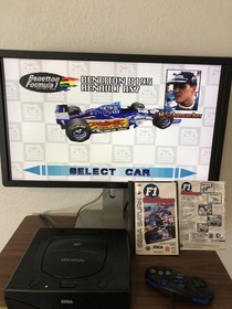 F1 Challenge Sega Saturn 1996 Virgin Foca 1 Official NO Case Formula One Racing