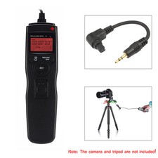 LCD Timer Remote Control Shutter Release for Canon EOS 5DIII 50D 40D 6D Camera