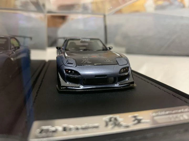 ignition model 1/43 MAZDA FEED RX-7 FD3S IG2182 MAOU Gun Metallic