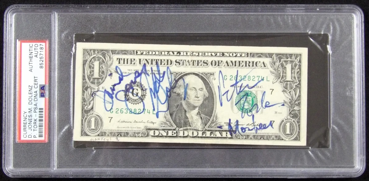 Monkees Signed Memorabilia for sale | eBay
