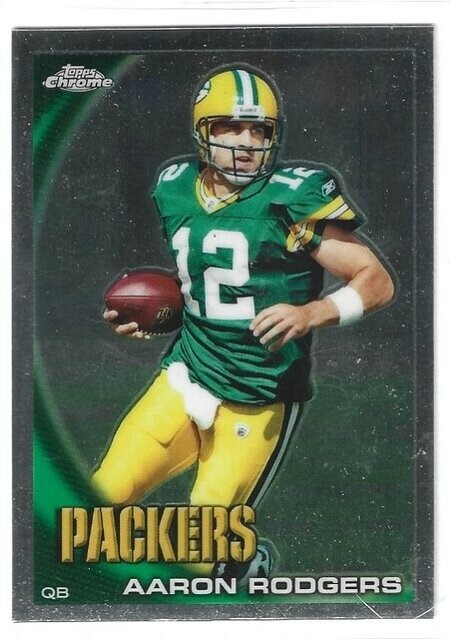Aaron Rodgers Green Bay Packers 2010 Topps Chrome #C124