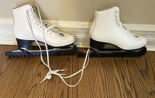Women s Celebrity White Figure Skates Size 4 1/2