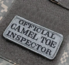AFGHANISTAN JOINT SP OPS TASK FORCE JSOTF-A vêlkrö PATCH: CAMEL TOE INSPECTOR