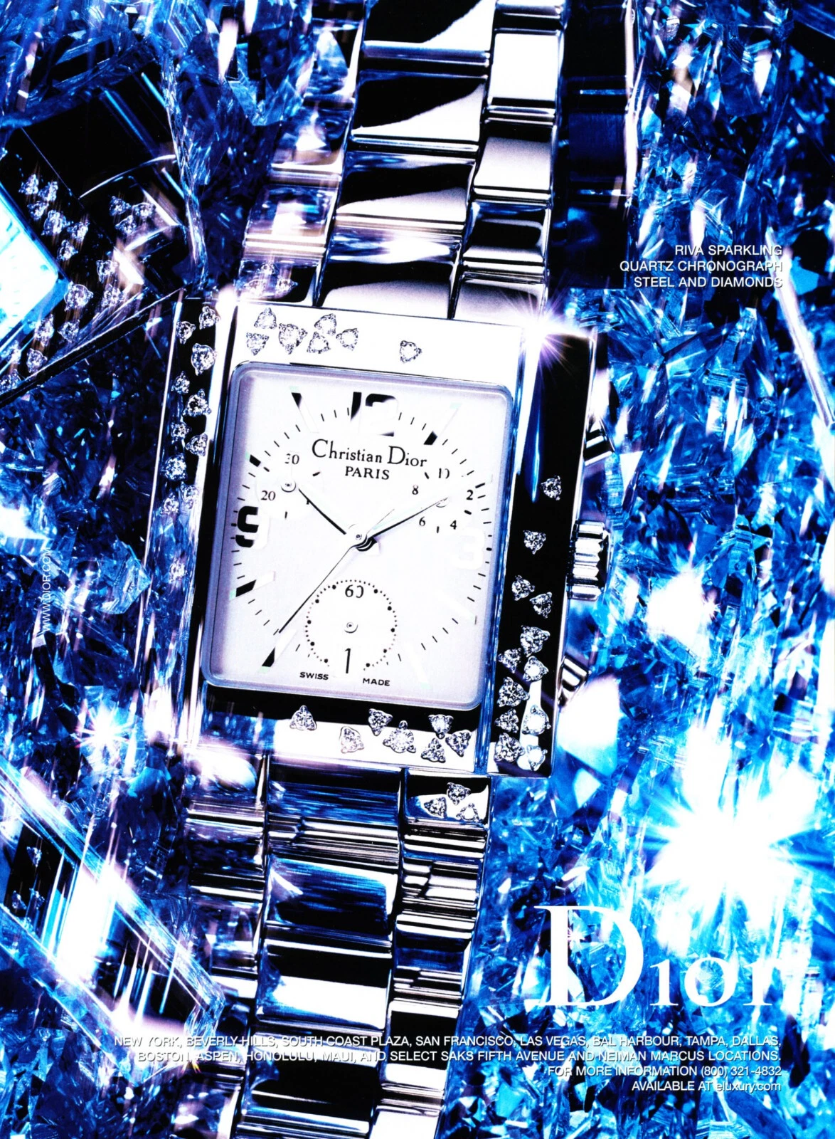 Publicité promo DIOR WATCH MAGAZINE #05 ORIGINALE 2002 