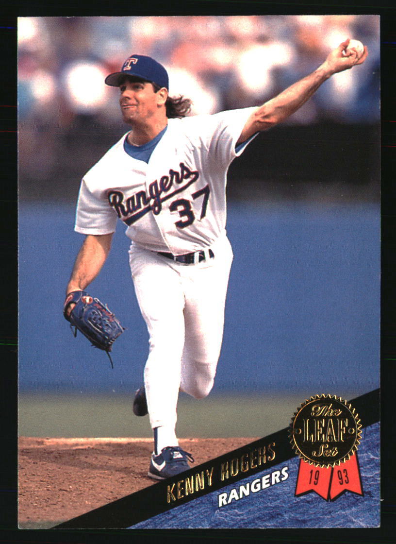 Kenny Rogers 1993 Leaf #92 BASEBALL Card