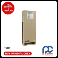 New  Original EPSON T6369 Light Light Black Ink Cartridge 700ML