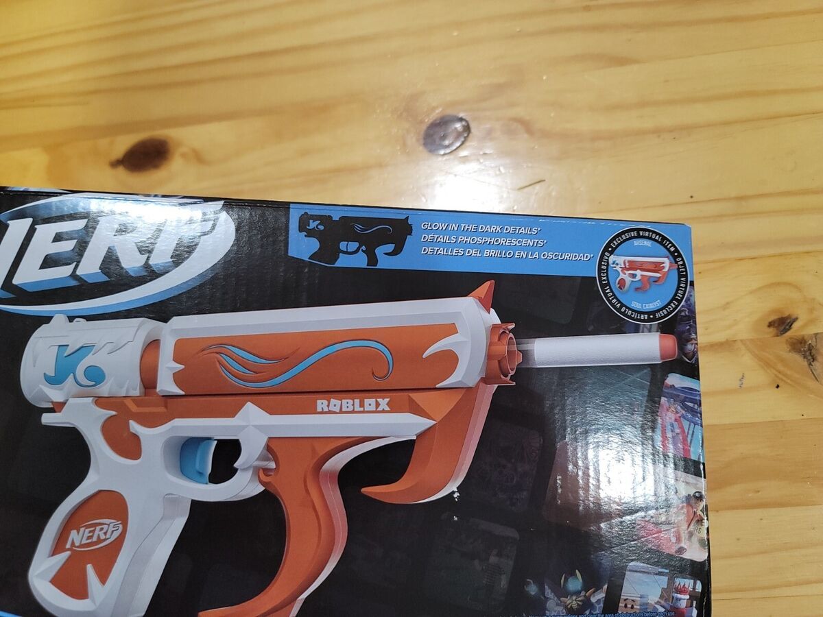 Nerf Roblox Arsenal Soul Catalyst Glow-in-the-Dark Dart Blaster