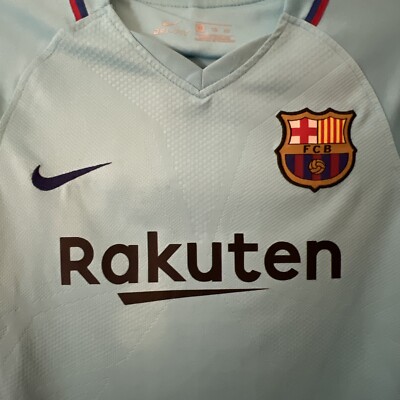 Nike Dri Fit Boys Size 22 Rakuten FCB La Liga Jersey Beko Unicef