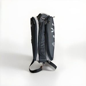 Miken MXB Baseball Barrel System Bat Bag Black & Gray