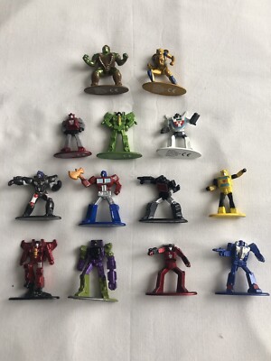 Jada Toys Jazz Transformers 1.65 in Action Figure - Metal Lot Of 13