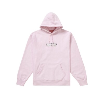 Supreme Pink Bandana Box Logo Bogo Hooded Sweatshirt Hoodie New