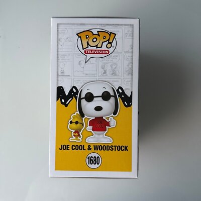 Joe Cool & Woodstock Funko Pop Vinyl and Buddy #1680 w protector