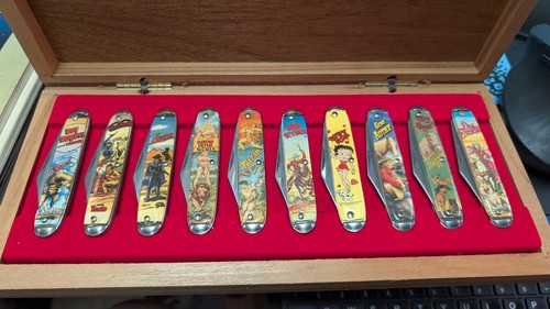 NOVELTY CUTLERY POCKET KNIVES 23 TOTAL 2 BOXES OF 10 + 3 - Picture 4 of 6