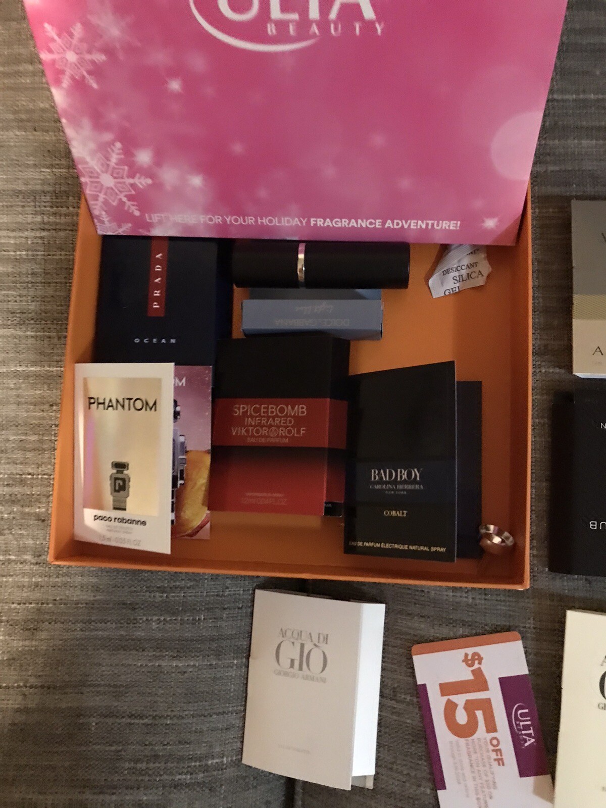 Ulta Beauty Finds His Fragrance MustHaves 7Piece Men's Sampler Kit eBay