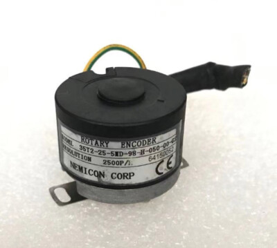 1pc used  35T2-25-5MD-98-H-050-00-GS NEMICON servo motor encoder #D6