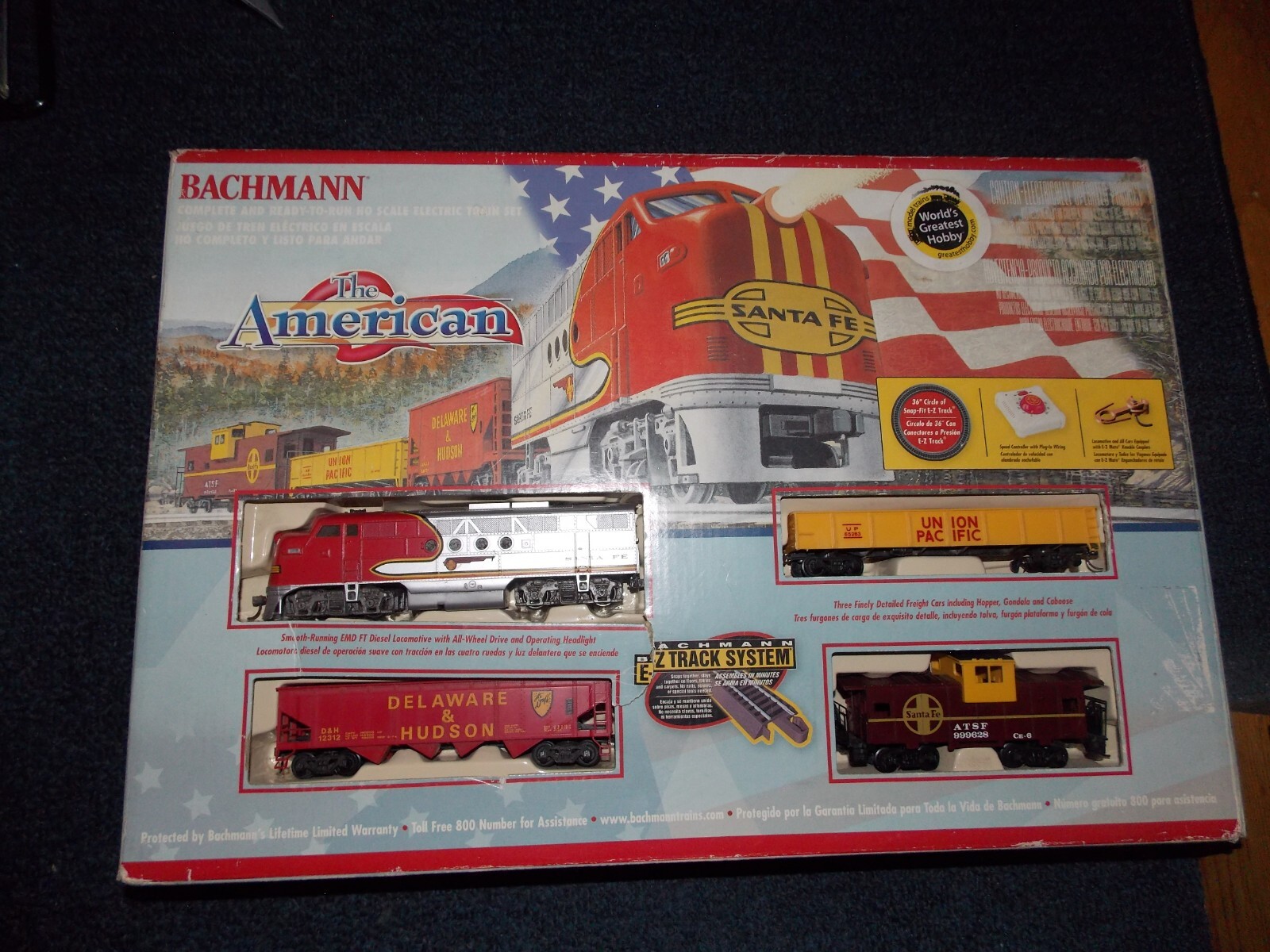 BACHMANN THE AMERICAN HO TRAIN SET eBay