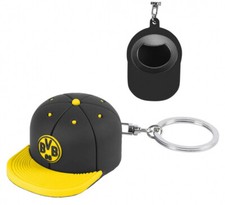 Borussia Dortmund Schlüsselanhänger Cap mit Flaschenöffner Anhänger BVB 09