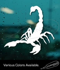 Scorpion STICKER VINYL DECAL ESCORPION ARACHNIDA DROMOPODA