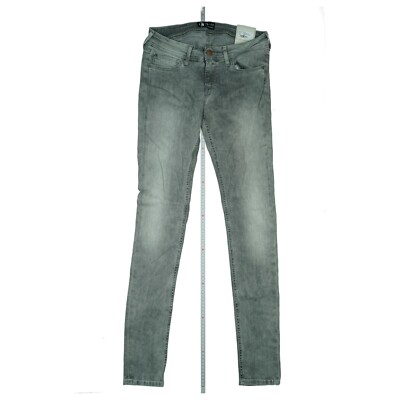 Andy Warhol by Pepe Jeans Stretch Hose slim skinny low W. W31 L34 used grau NEU