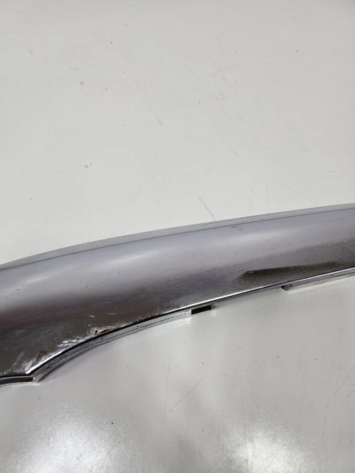 98-03 Jaguar X308 XJ8 XJR traseiro esquerdo do motorista acabamento do para-choque moldura cromada fabricante de equipamento original - Imagem 4 de 4