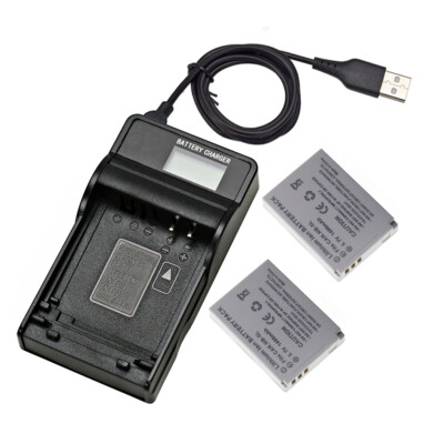 2xNB-5L Battery +Charger For Canon PowerShot SX200 IS SX210