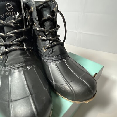 Magellan Outdoors Quilted Lace Up Duck Boots Women Size 7  display picture 1