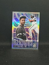 2020 Optic #OI8 Eloy Jimenez ILLUSIONS SILVER HOLO PRIZM PARALLEL (D11)