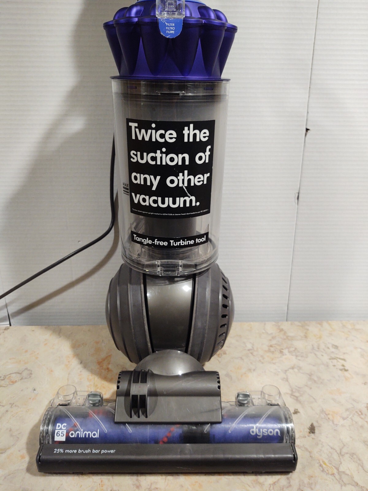 Dyson DC65 Silver Upright Vacuum 