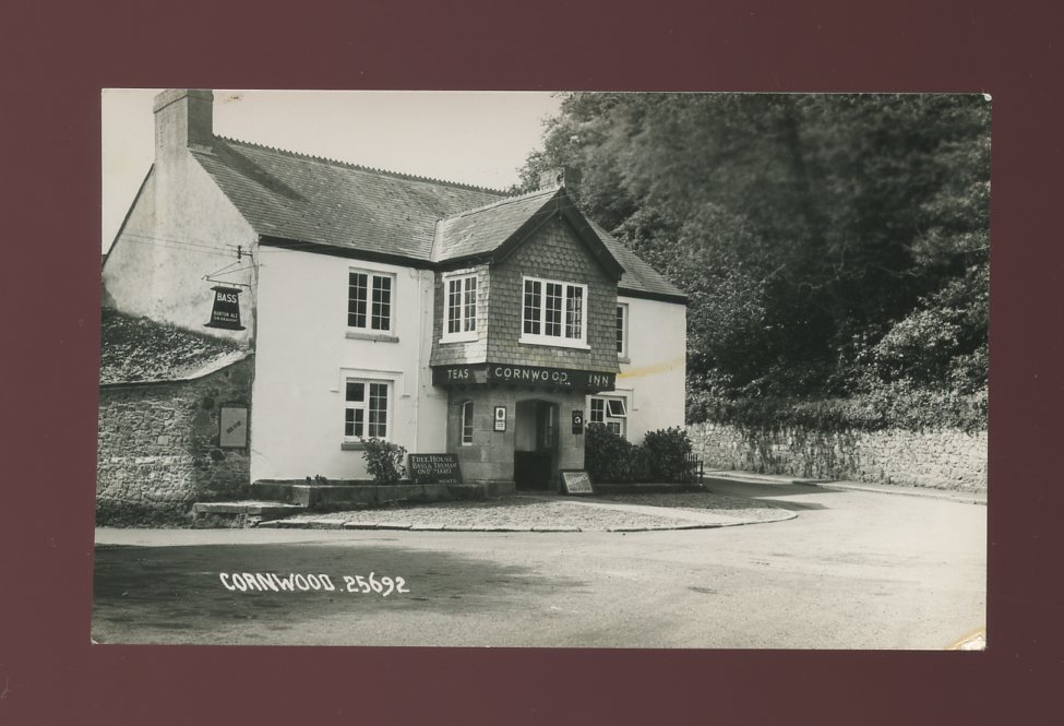 Devon IVYBRIDGE Cornwood Inn c1940/60s? RP PPC by Chapman eBay