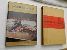 1968, Japanese Music and Musical Instruments by William P Malm, HBw/dj + SC, VG