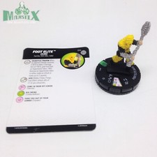 Heroclix Teenage Mutant Ninja Turtles Unplugged Foot Elite (axe) #014 Uncommon!