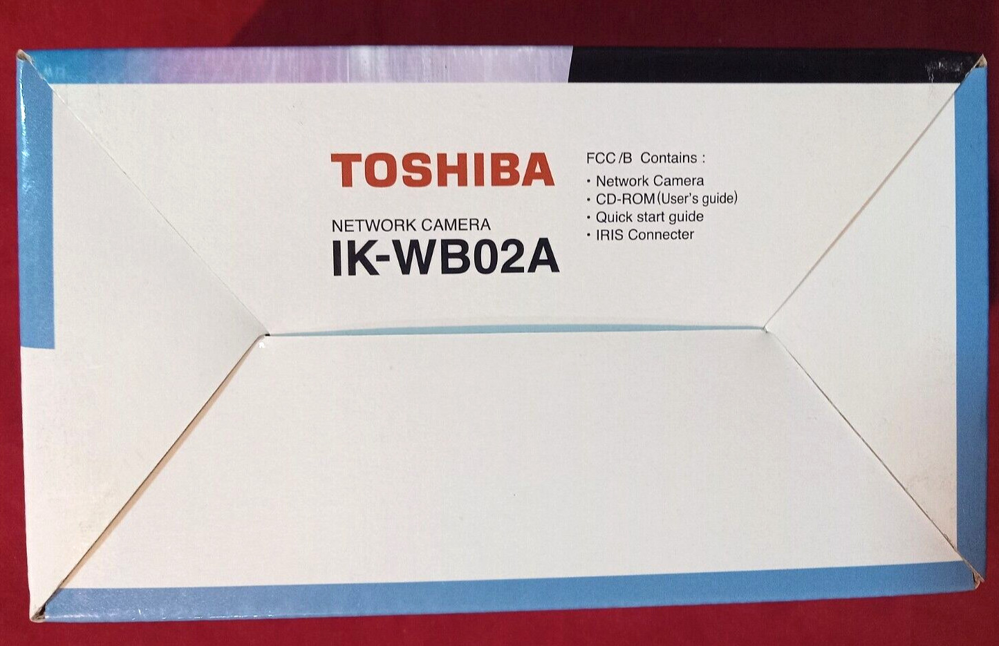 Toshiba IK-WB02A Network Security Camera Built In Web Server