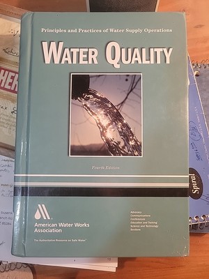 Water Quality (Principles and - Hardcover, by American Water Works - Very Good